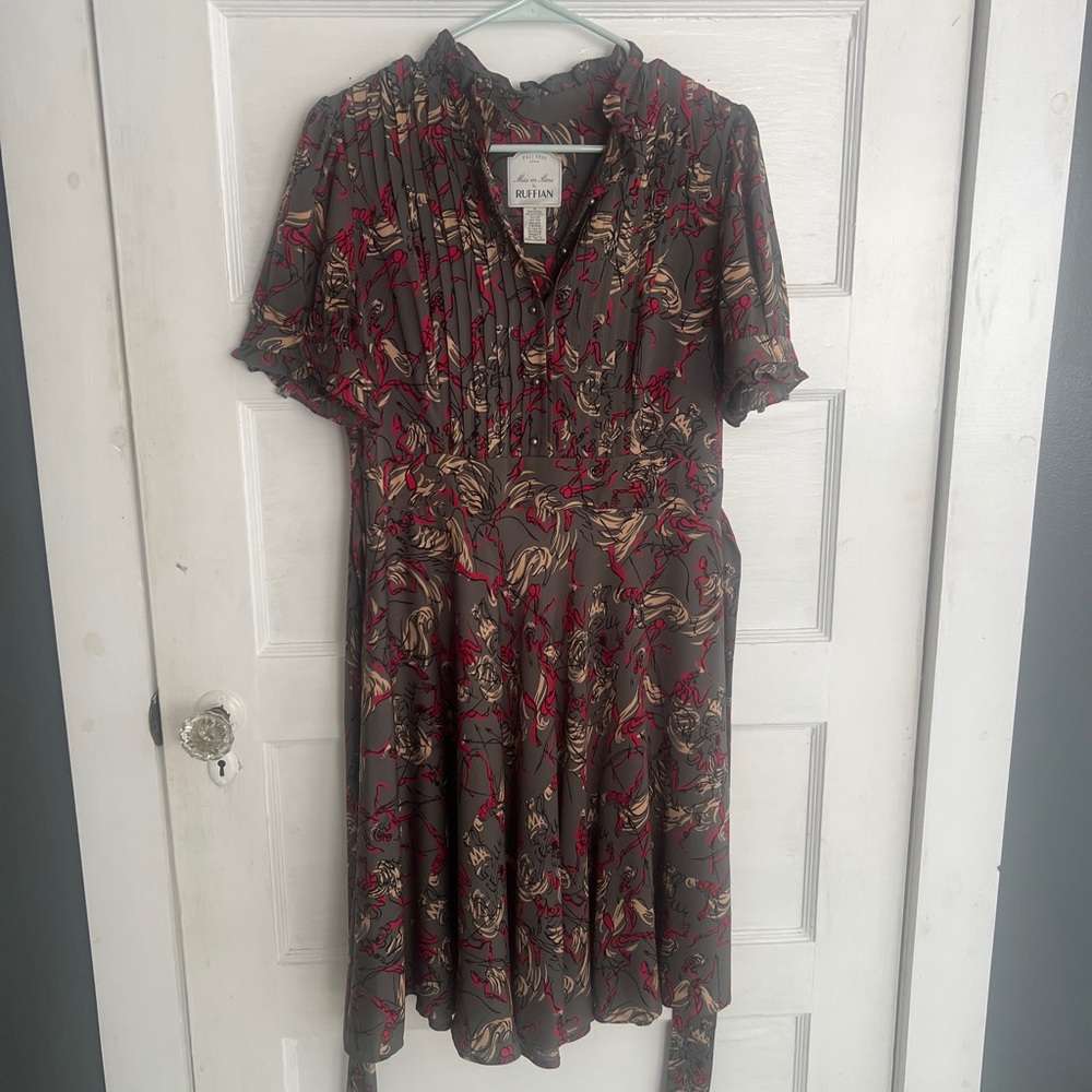 Anthropologie Mise en Scène by Ruffian 2009 Dress EUC